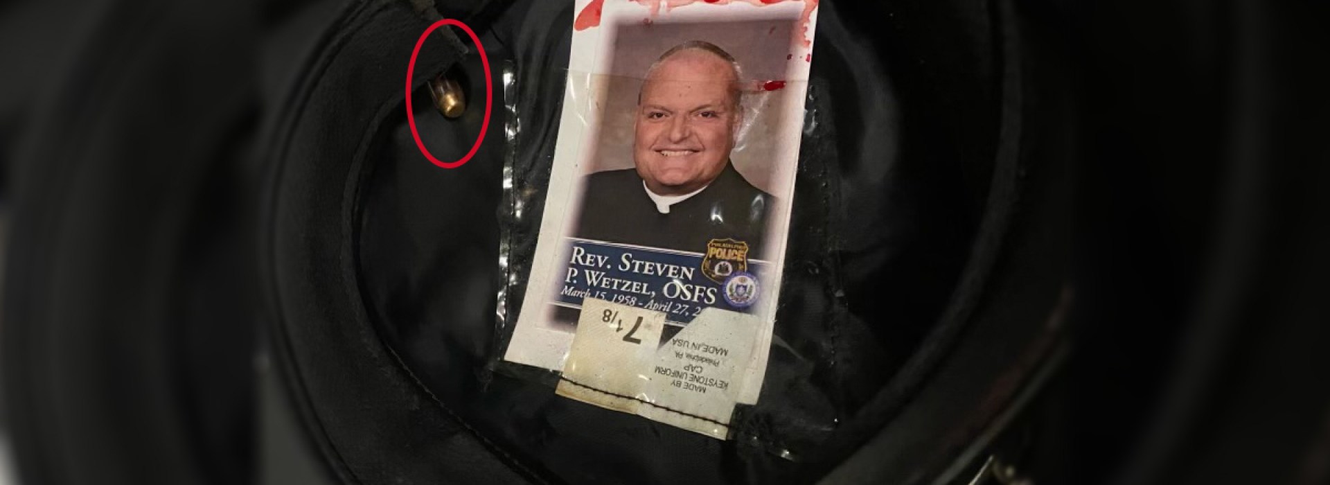Father-Steven-Wetzel-Bullets-officers-hat