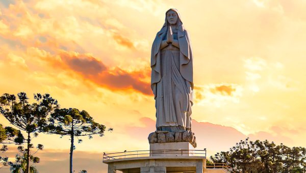 Monumento de Nossa Senhora de Lourdes em Ituporanga
