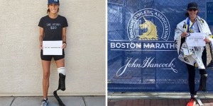 Meet the woman with one leg who set a Guinness World Record for 104 marathons in 104 days
