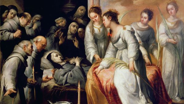 Bartolome Esteban Murillo: obraz "Śmierć św. Klary"