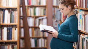 PREGNANT WOMAN LIBRARY