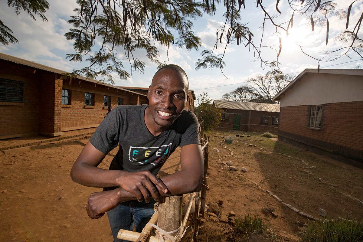 Orphaned at 11, Mary’s Meals “saved his life, saved his future”
