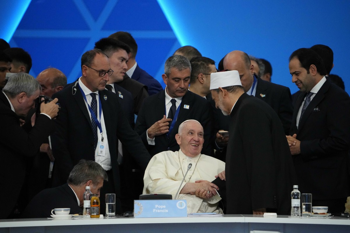papież Franciszek w Kazachstanie