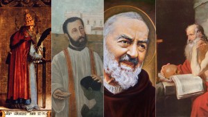 Saint-Jerome-Padre-PIO-Pope-Saint-Cornelius-Saint-Peter-Claver