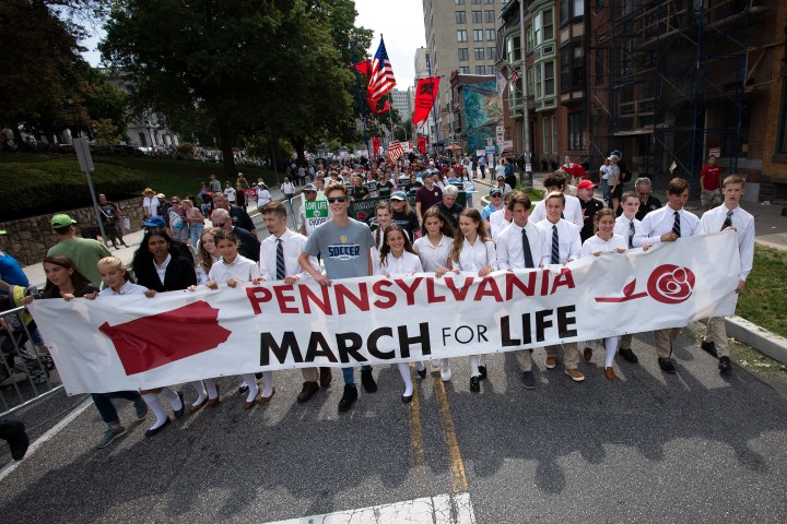 Philadelphia pro-life march