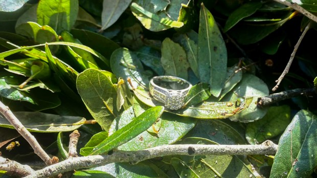 Woman thanks God when lost wedding ring is found after hurricane