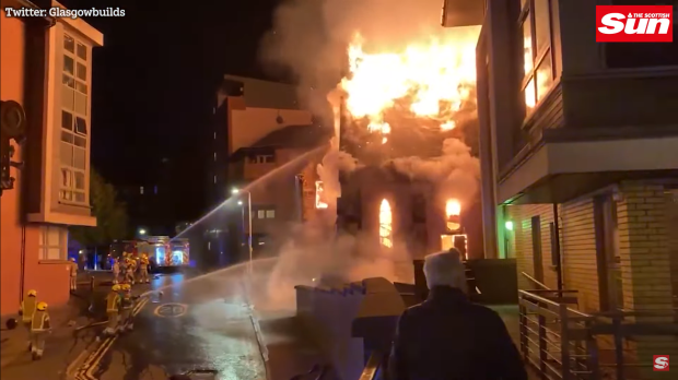 Glasgow fire at St. Simon’s parish in 2021