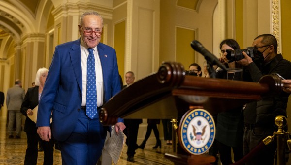 SEN. CHARLES SCHUMER LEADS PRESS CONFERENCE
