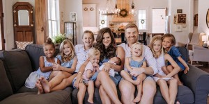 This couple has 8 children and a clear guiding principle for a happy marriage