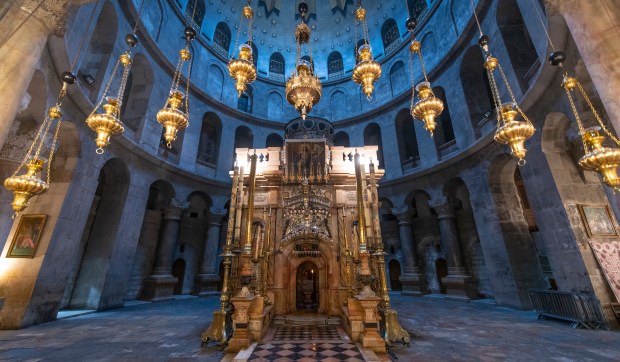 Corner Hero Image - Garden found beneath church of Holy Sepulchre echoes Gospel account