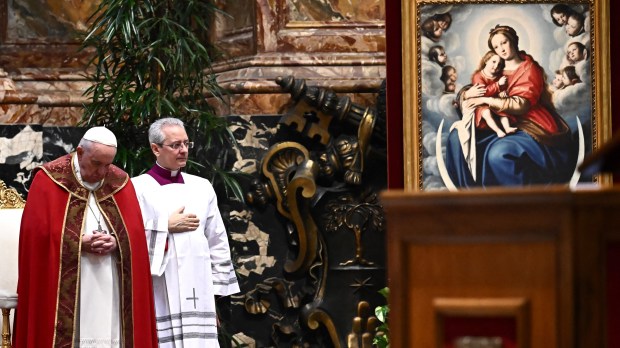 Pope Francis All Souls Day Papal mass for a commemoration in memory of the Cardinals and Bishops deceased
