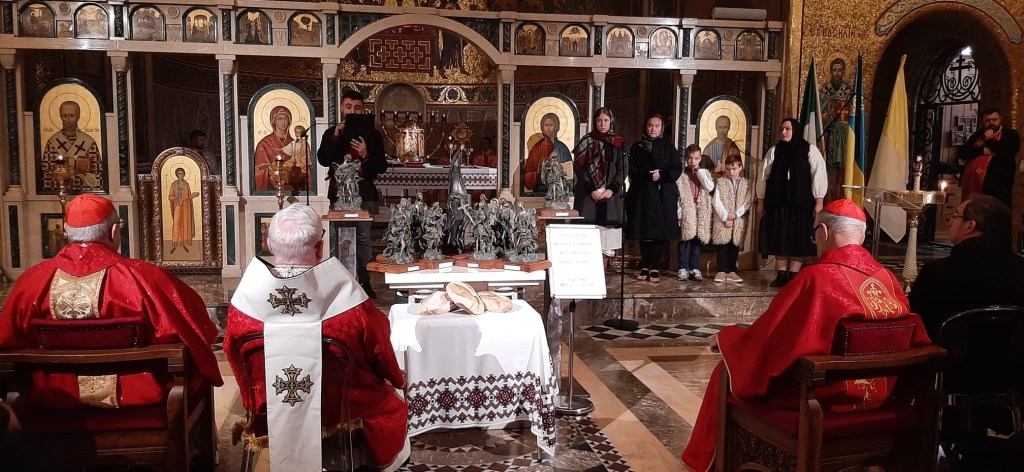 Santa Sofia Ukraine liturgy