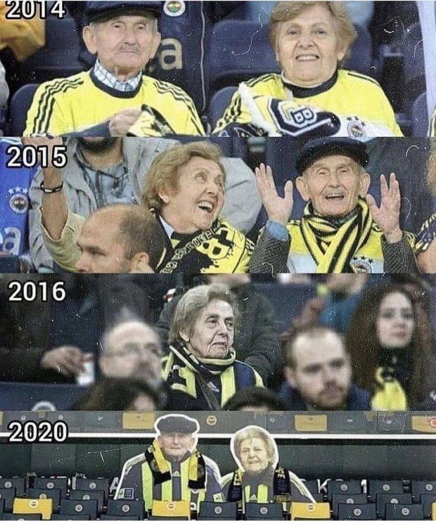 ELDERLY COUPLE SOCCER