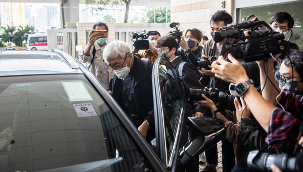 Cardinal Zen leaves Hong Kong court