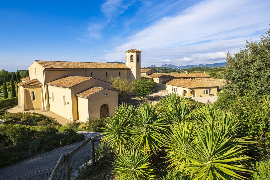 France-vaucluse-le-barroux-notre-dame-de-l-annonciation-abbey-founded-th-century-AFP