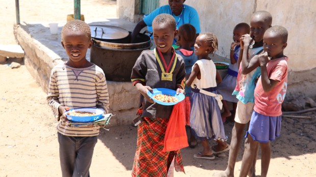 Africa, children, meal