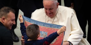 Pope: Look for a smile, a wrinkle, a tear, and recognize you are loved!