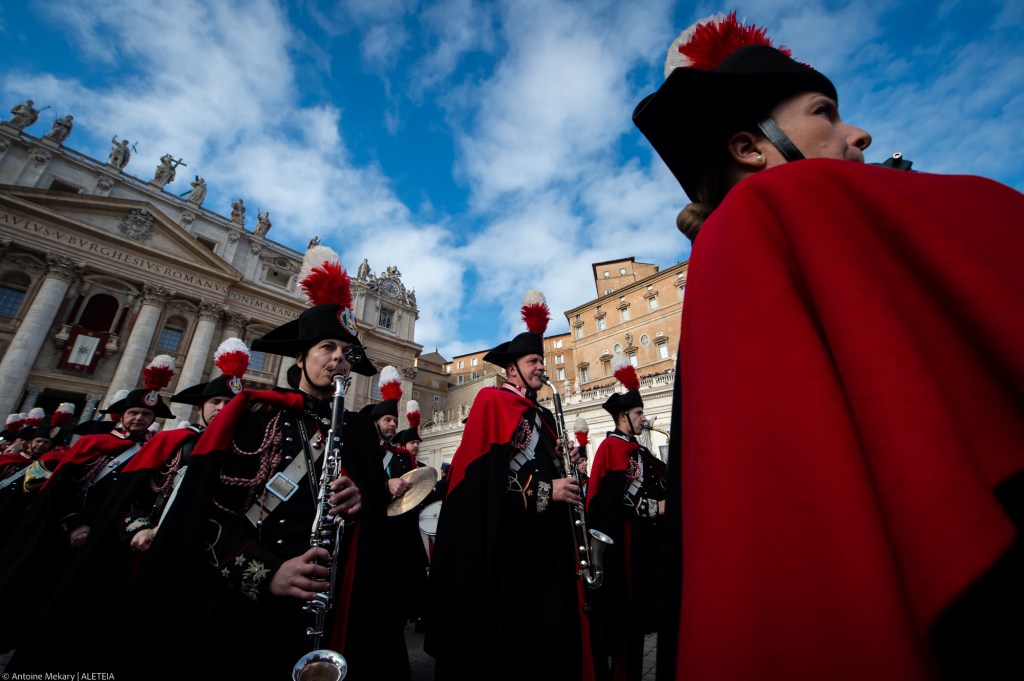 Christmas Urbi et Orbi celebration in St. Peter's Square at The Vatican on December 25, 2022