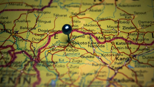 MAP OF NIGERIA