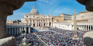 Why can&#8217;t there be canonizations without a pope?