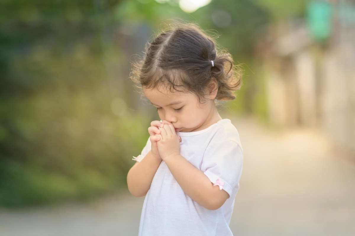 The 8-word prayer for a child to say when they need help