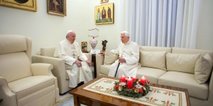 &#8220;So noble, so kind&#8221;: Pope Francis thanks God for gift of Benedict XVI