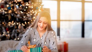 teen, gift, girl, Christmas