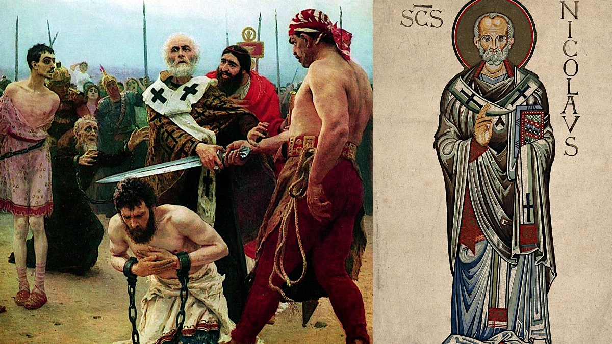 Saint Nicholas collage