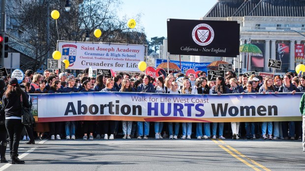 WALK FOR LIFE WEST COAST DEMONSTRATION