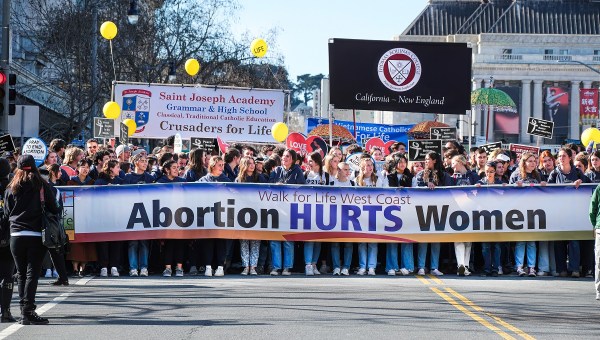 WALK FOR LIFE WEST COAST DEMONSTRATION