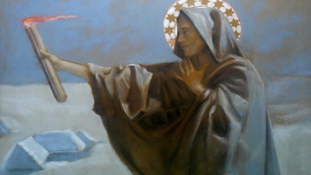 OUR LADY OF THUNDER CANDLE