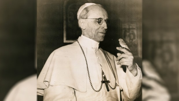 Pope-Pius-XII-together-with-a-goldfinch-photograph-from-the-Correio-da-Manha-Fund-in-the-custody-of-the-National-Archives-of-Brazil