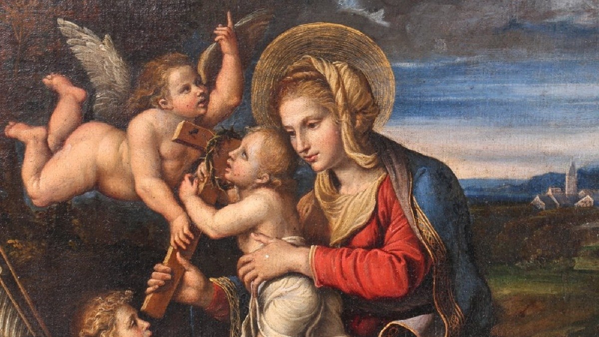 Madonna and child NOT FOR REUSE