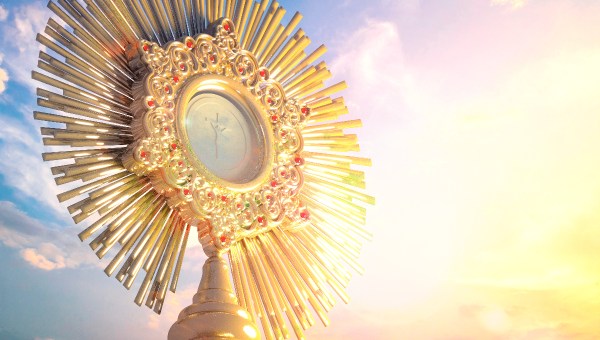 Eucharist, Jesus, monstrance, Blessed Sacrament