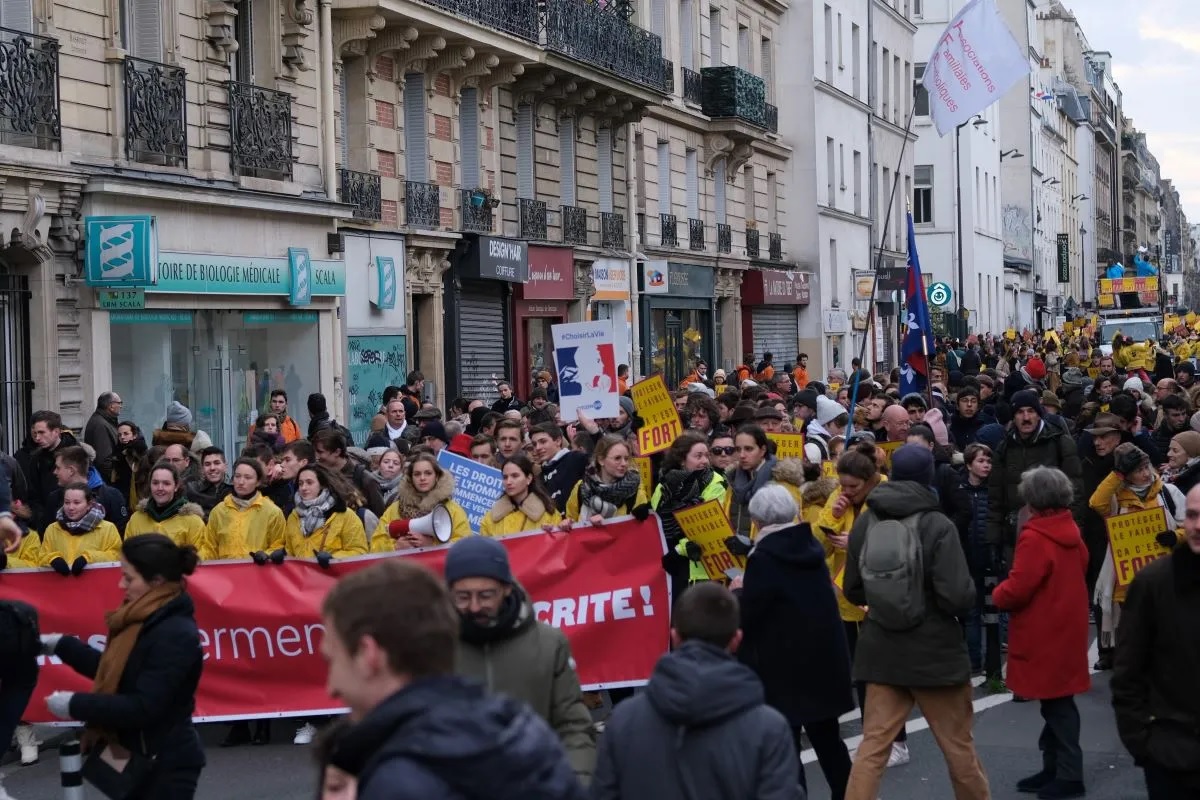 March for Life 2023, France, 2
