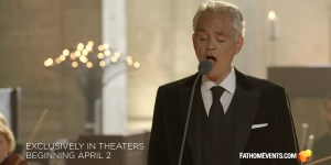 Andrea Bocelli to release musical documentary this Easter