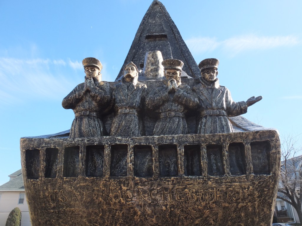 FOUR CHAPLAINS MONUMENT BY TIMOTHY SCHMALZ