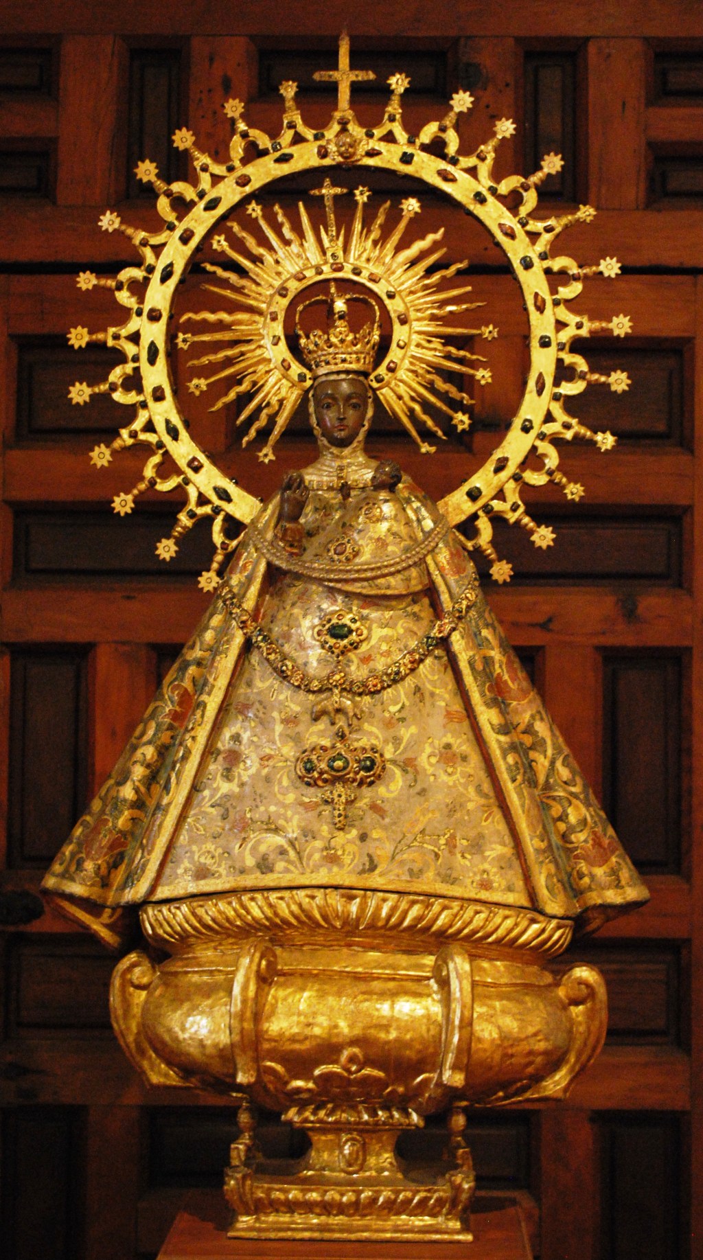 Our Lady of Atocha statue in Madrid
