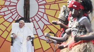 Pope-Francis-meeting-with-young-people-and-catechists-at-Martyrs-Stadium-in-Kinshasa-AFP