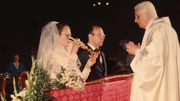 Valle wedding Ratzinger