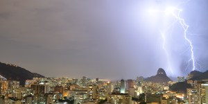 Lightning strike gives spectacular view of Brazil&#8217;s Christ the Redeemer