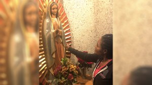 Lilian-Tekwe-with-Our-Lady-of-Guadalupe