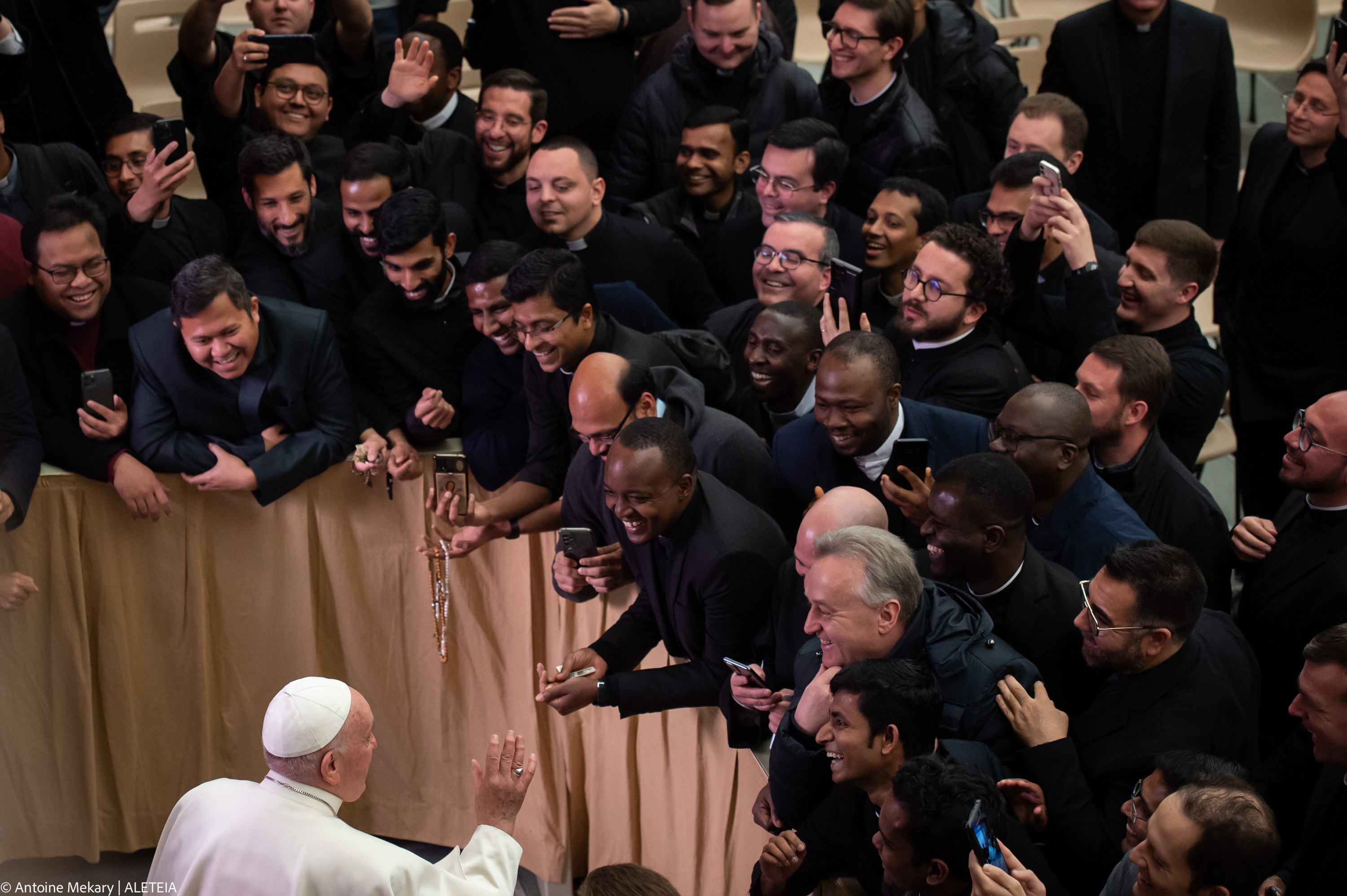 Pope gives seminarians some numbers to guide their lives