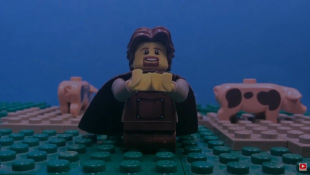 Saint Patrick Story in Lego