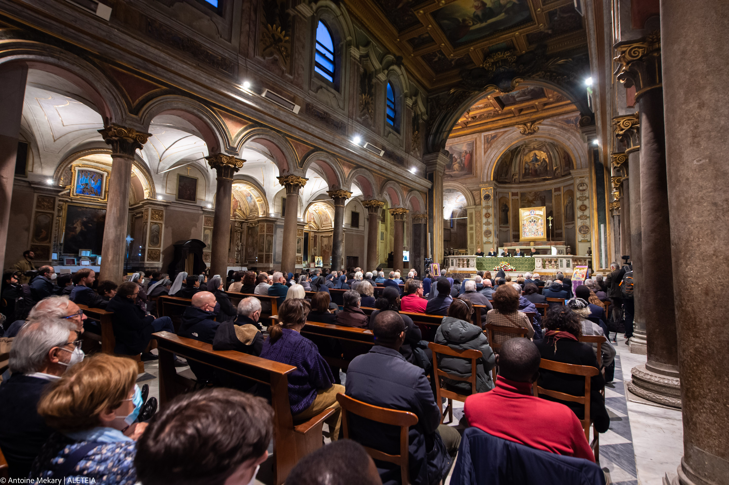 What Does It Mean To Be A Martyr Today A Church In Rome Answers The Memorial Of The New Martyrs Of The 20th And 21st Centuries Basilica Of San Bartolomeo AllIsola Antoine Mekary ALETEIA AM 7125 