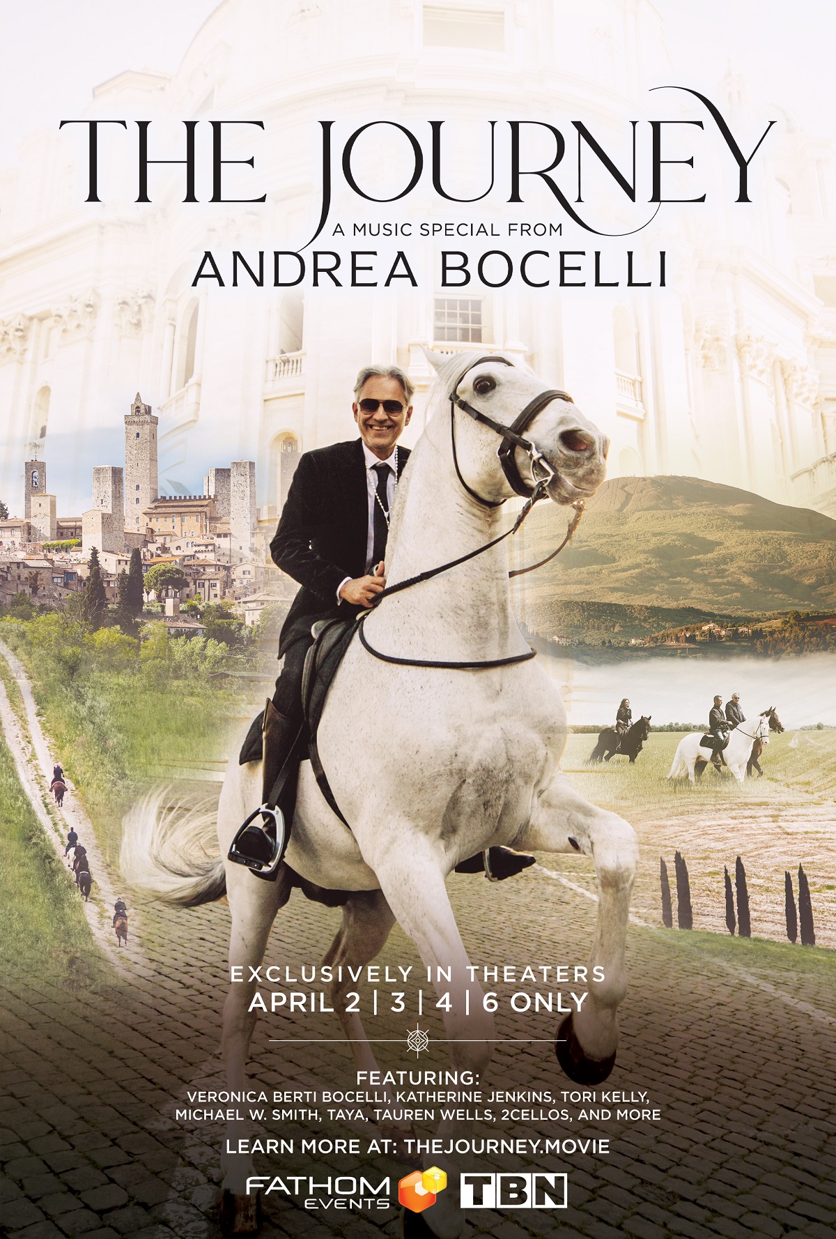 NOT FOR REUSE: THE JOURNEY: A Music Special from Andrea Bocelli poster