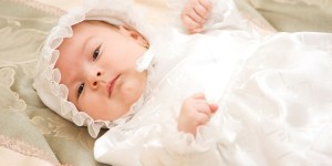 Baptismal robes passed down from generation to generation