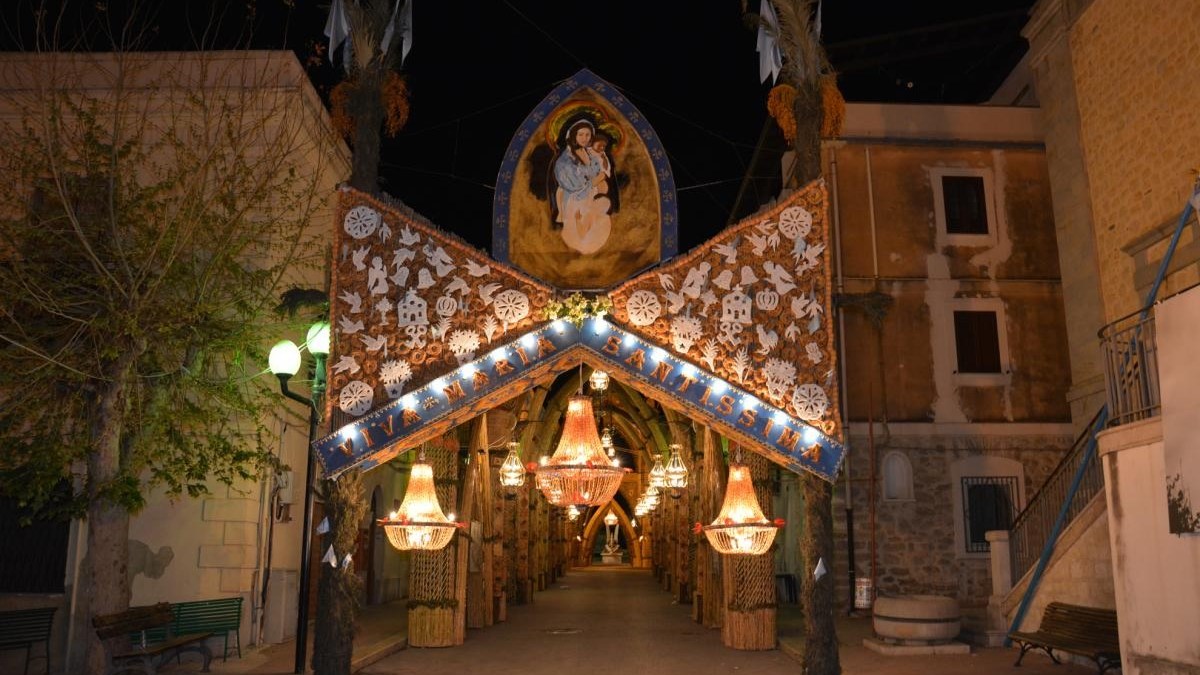 Arches of Bread, Easter Celebration, Sicily, 2