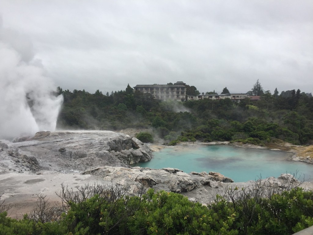 New Zealand healing thermal pool