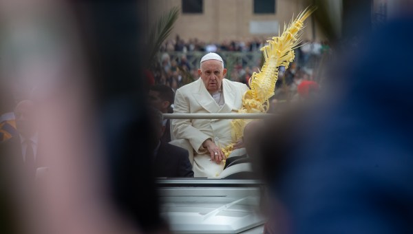 Pope Francis presides over the celebration of the Palm Sunday 2023